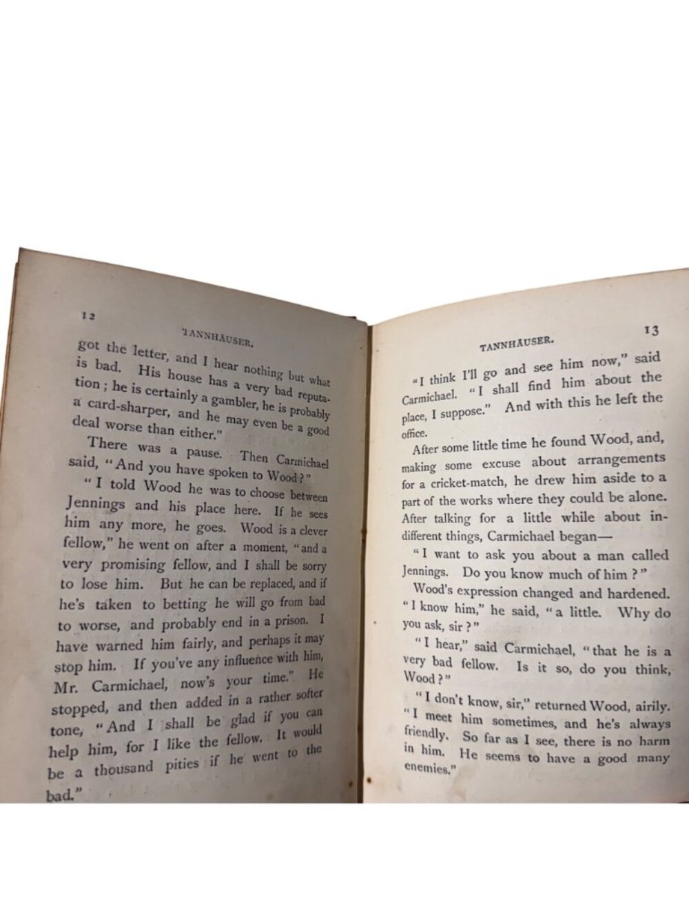A Modern Tannhauser & The Bridge Hon. Mrs. Arthur Lyttelton Hardcover Book 1893 - Picture 9 of 16